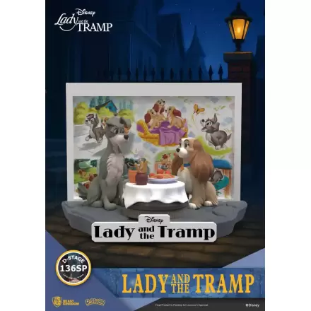 Disney D-Stage PVC Socha Lady and the Tramp 12 cm fotografii produktu