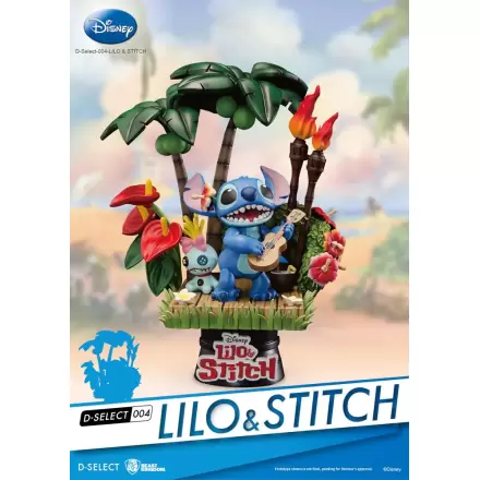 Disney D-Stage PVC Diorama Stitch 14 cm fotografii produktu