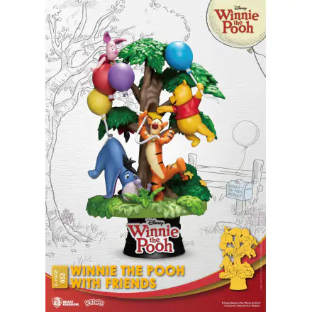 Disney D-Stage PVC diorama Medvídek Pú s přáteli 16 cm fotografii produktu