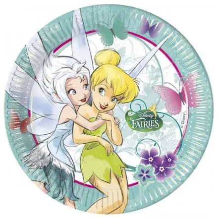 Disney Fairyland Treats, Tinker Bell Papírové talíře 8 ks 23 cm fotografii produktu