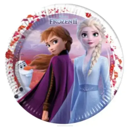 Disney Frozen II papírové talíře 8 ks 23 cm FSC fotografii produktu