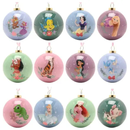Disney Princess Sada 12 vánočních ozdob fotografii produktu