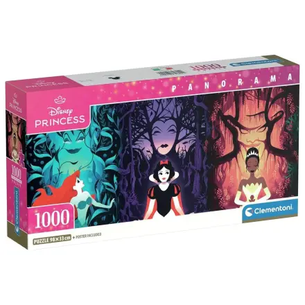 Disney Princess Panorama puzzle 1000 dílků fotografii produktu