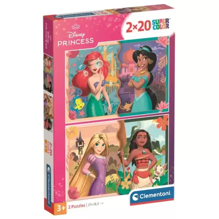 Puzzle Disney Princezny 2x20 dílků fotografii produktu