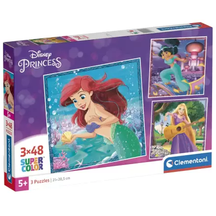 Disney Princess puzzle 3x48 dílků termékfotója