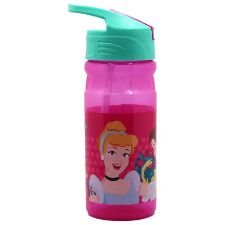 Disney Princesses Jarní plastová láhev na vodu s brčkem 500 ml fotografii produktu