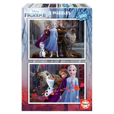 Disney Frozen 2 puzzle 2x100 dílků termékfotója