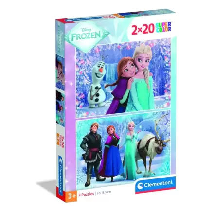 Disney Frozen 2 puzzle 2x20 dílků termékfotója