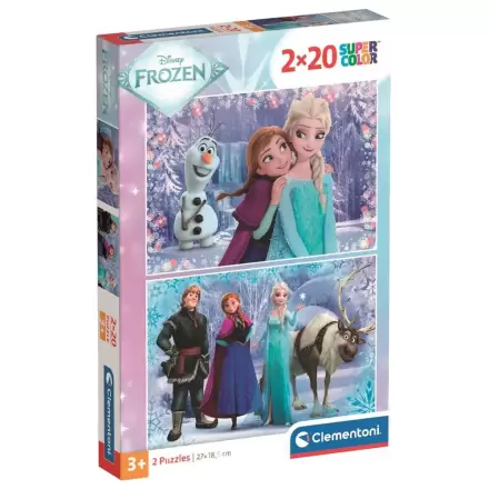 Disney Frozen 2 puzzle 2x20 dílků fotografii produktu