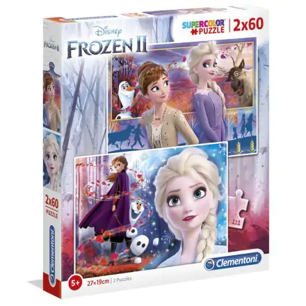 Disney Frozen 2 puzzle 2x60 dílků termékfotója