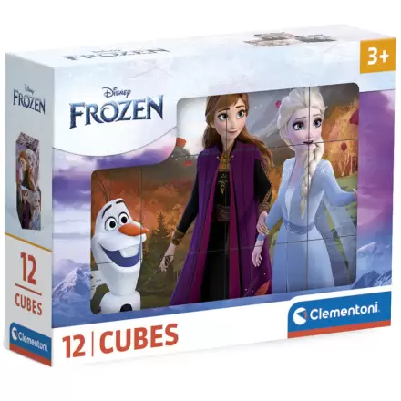 Disney Frozen kostková skládačka 12 ks termékfotója