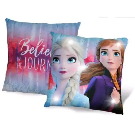 Disney Frozen LED svítící polštář, dekorativní polštář 40*40 cm fotografii produktu