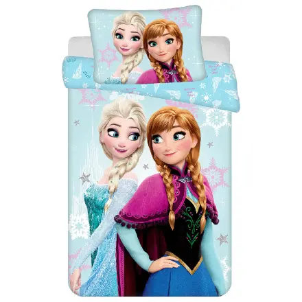 Disney Frozen světle modrý dětský/předškolní povlak na peřinu fotografii produktu