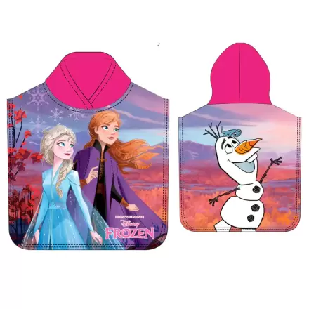 Disney Frozen mikrovláknové pončo ručník termékfotója