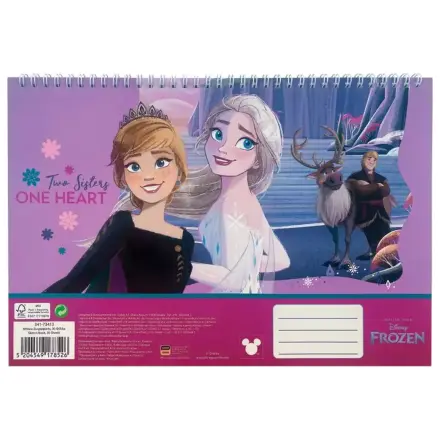 Disney Frozen One Heart A4 Spirální skicák, 30 listů fotografii produktu