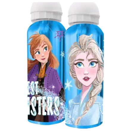 Disney Frozen Sisters Hliníková láhev na vodu s pítkem 500 ml fotografii produktu