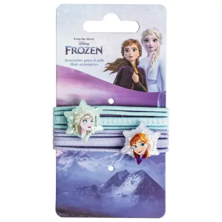 Disney Frozen Snowflakes Sada gumiček do vlasů, 8 ks fotografii produktu