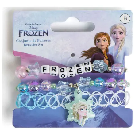 Disney Frozen Snowflakes náramek sada 3 ks fotografii produktu
