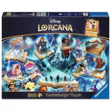 Disney Lorcana Puzzle Glimmers of the Realm: Sapphire (1000 dílků) fotografii produktu