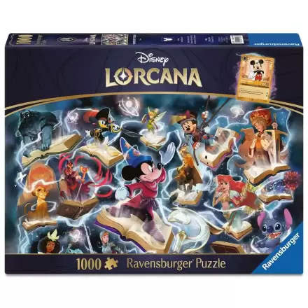 Disney Lorcana Puzzle Glimmers of the Realm: Steel (1000 dílků) fotografii produktu