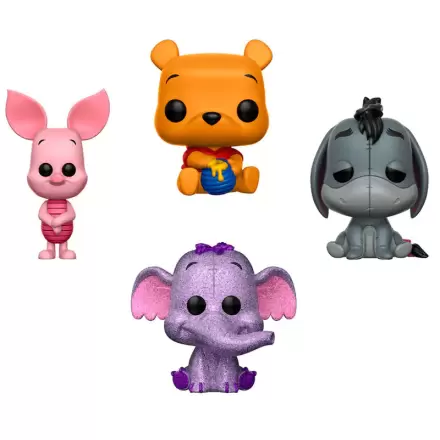 Disney POP! Movies Vinyl Figure 4-Pack Medvídek Pú 9 cm fotografii produktu