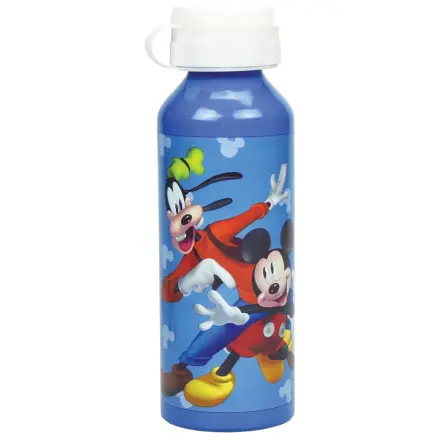 Disney Mickey modrá hliníková láhev na vodu s pítkem 520 ml fotografii produktu