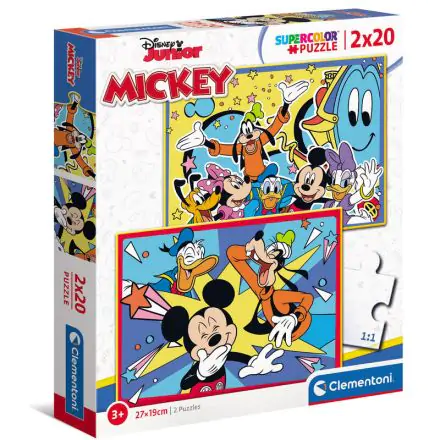 Disney Mickey puzzle 2x20 dílků termékfotója