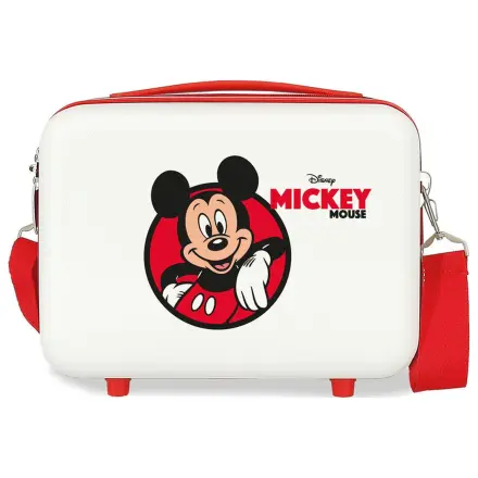 Disney Mickey červený ABS přizpůsobitelný kosmetický kufřík 29cm fotografii produktu