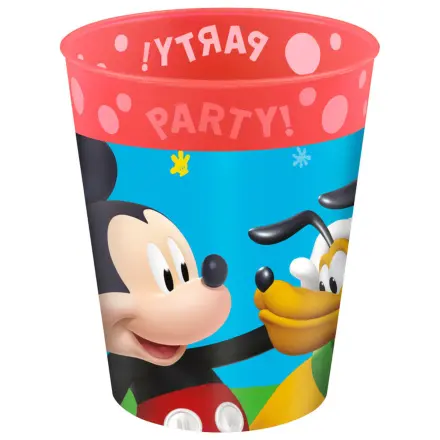Disney Mickey Rock the House micro prémiový plastový hrnek sada 4 kusy 250 ml fotografii produktu