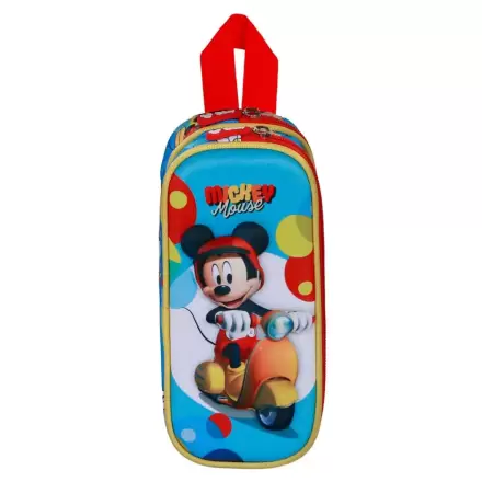 Disney Mickey Scooter 3D dvojité pouzdro na tužky fotografii produktu