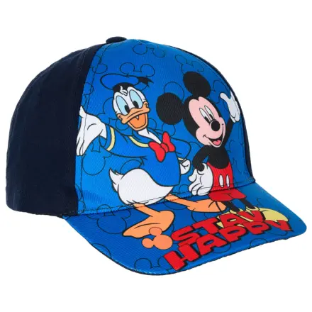Disney Mickey Mouse Stay Happy modrá dětská baseballová čepice 54 cm fotografii produktu