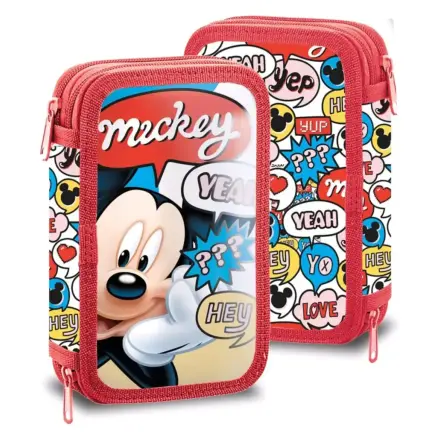 Disney Mickey Mouse plněný dvoupatrový penál fotografii produktu