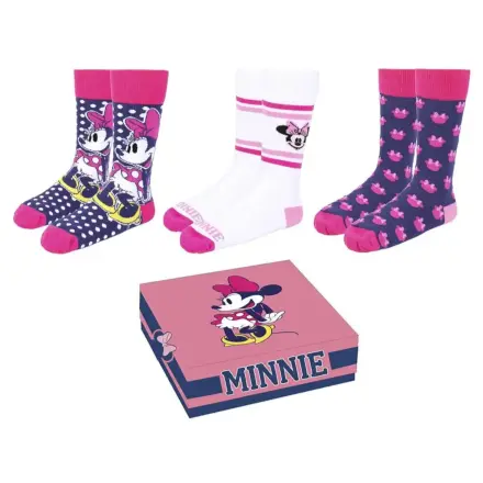 Disney Ponožky 3-balení Minnie Mouse 36-41 fotografii produktu