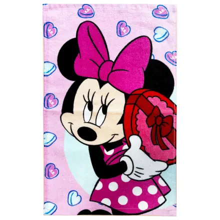 Disney Minnie Bonbon Hearts ručník na ruce, ručník na obličej, ručník fotografii produktu