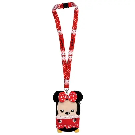 Disney Deluxe šňůrka s držákem na kartu Minnie Mouse Ver. Červená fotografii produktu