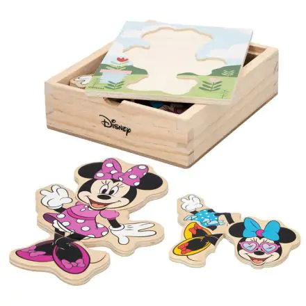 Disney Minnie dřevěné puzzle 19 ks fotografii produktu