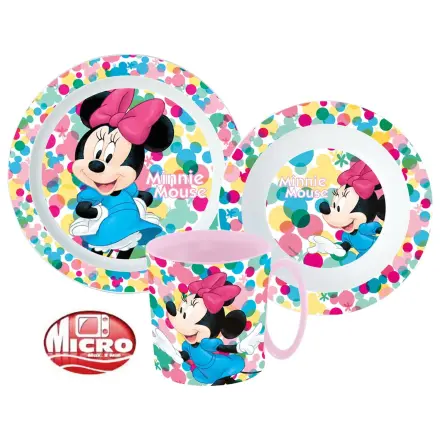 Disney Minnie Feel Good jídelní set, mikro plastový set s 350ml hrnkem fotografii produktu