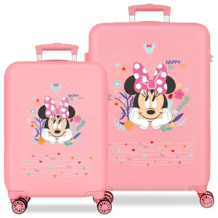 Disney Minnie Happy To Be Me ABS 2dílný set kufru na kolečkách 55/65 cm fotografii produktu
