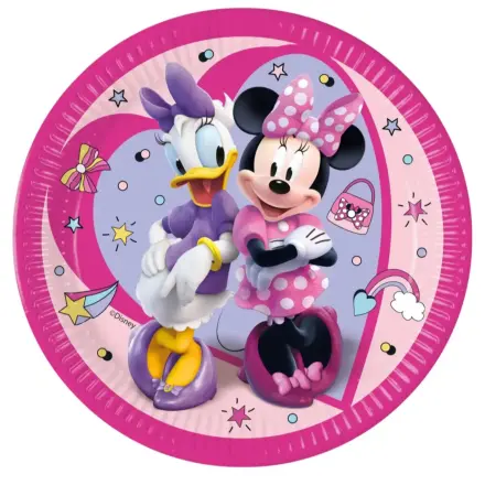 Disney Minnie Junior papírové talířky 8 ks 23 cm FSC fotografii produktu