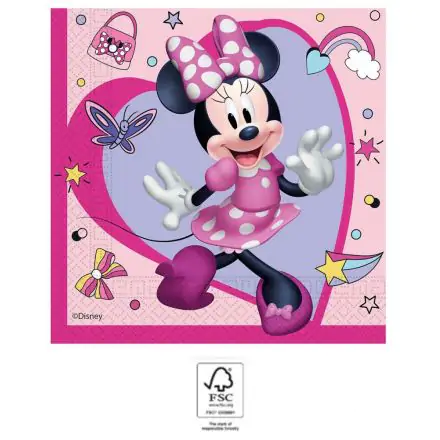 Disney Minnie Junior ubrousky 20 ks 33x33 cm FSC fotografii produktu