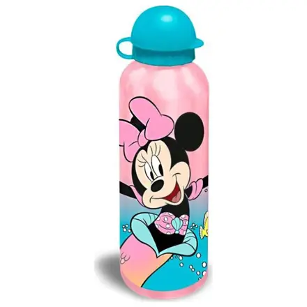 Disney Minnie Mermaid hliníková láhev na vodu s pítkem 500 ml fotografii produktu