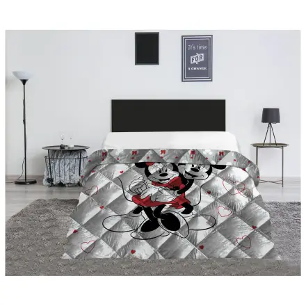 Disney Minnie Mickey Love prošívaný přehoz na postel, přikrývka 240x220cm fotografii produktu