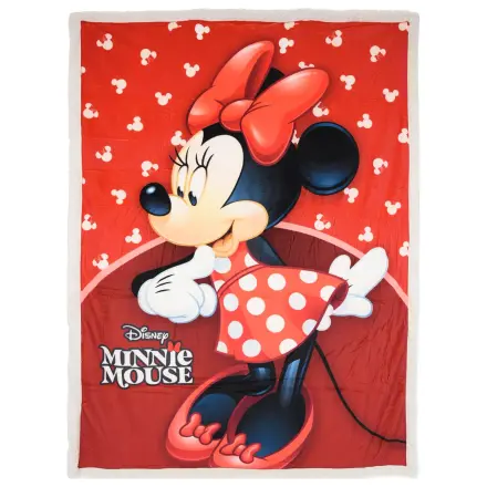 Disney Minnie Red sherpa deka 140x190 cm fotografii produktu