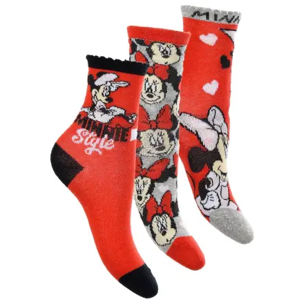 Disney Minnie Red Style dětské ponožky 27/30 fotografii produktu