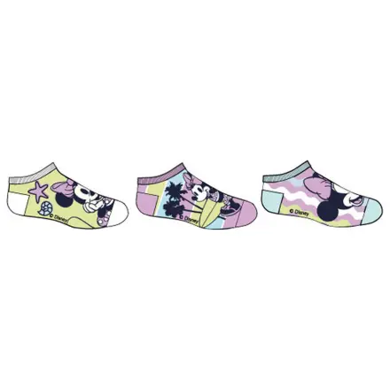 Disney Minnie Seaside Wave dětské tajné ponožky 27/30 fotografii produktu