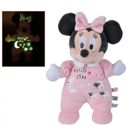 Disney Minnie Měkký svítící ve tmě plyšová hračka 25cm fotografii produktu