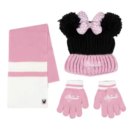 Disney Minnie zimní sada nákrčník čepice rukavice fotografii produktu