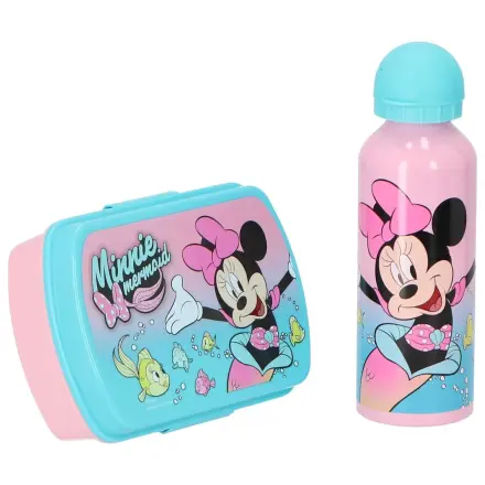 Disney Minnie svačinový box + hliníková láhev 500ml set fotografii produktu