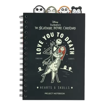 Disney Nightmare Before Christmas A5 zápisník fotografii produktu