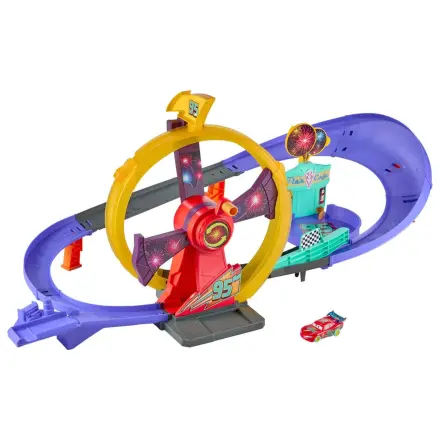 Disney Pixar Cars Lightning McQueen závodní dráha set fotografii produktu
